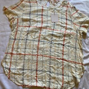 NWT Lauren Conrad essential tee blouse top